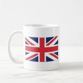 イギリスのユニオンジャック コーヒーマグカップ (左)