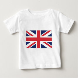 イギリスのユニオンジャック ベビーTシャツ