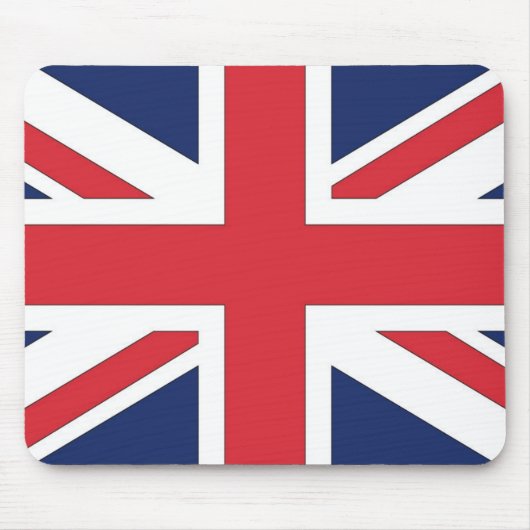 イギリスのユニオンジャック マウスパッド (正面)