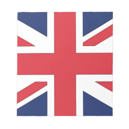 イギリスのユニオンジャック/ユニオン旗 ノートパッド