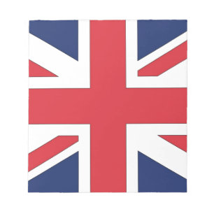 イギリスのユニオンジャック/ユニオン旗 ノートパッド
