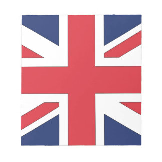 イギリスのユニオンジャック/ユニオン旗 ノートパッド