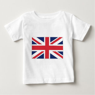 イギリスのユニオンジャック/ユニオン旗 ベビーTシャツ