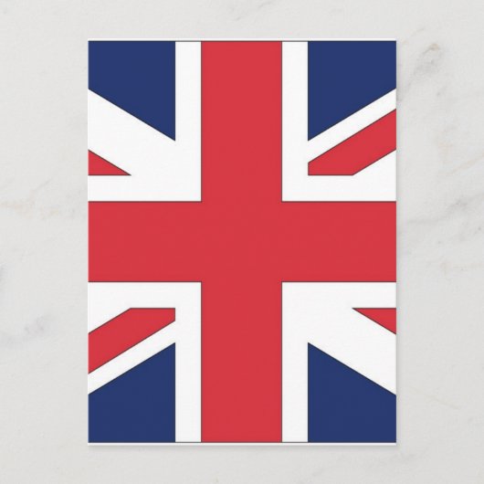 イギリスのユニオンジャック/ユニオン旗 ポストカード (正面)