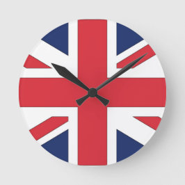 イギリスのユニオンジャック/ユニオン旗 ラウンド壁時計