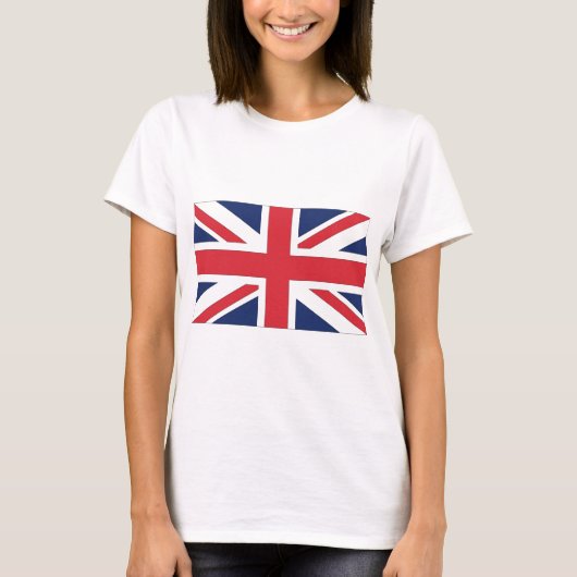 イギリスのユニオンジャック Tシャツ (正面)