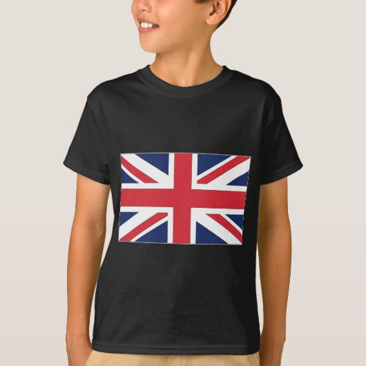 イギリスのユニオンジャック Tシャツ (正面)