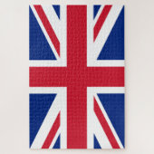 イギリスのユニオン統一されたジャック国旗 ジグソーパズル (縦)