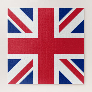イギリスのユニオン統一されたジャック国旗 ジグソーパズル