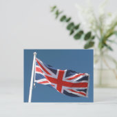 イギリスのユニオン・ジャック統一された国旗 ポストカード (スタンド正面)
