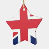 イギリスのユニオン・ジャック/ユニオ統一されたン国旗 セラミックオーナメント (左)