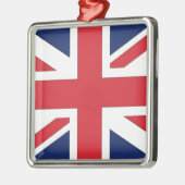 イギリスのユニオン・ジャック/ユニオ統一されたン国旗 メタルオーナメント (左)