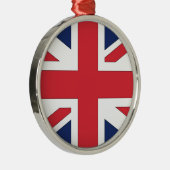 イギリスのユニオン・ジャック/ユニオ統一されたン国旗 メタルオーナメント (右)