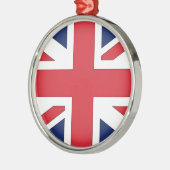 イギリスのユニオン・ジャック/ユニオ統一されたン国旗 メタルオーナメント (左)