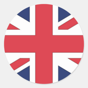 イギリスのユニオン・ジャック/ユニオ統一されたン国旗 ラウンドシール
