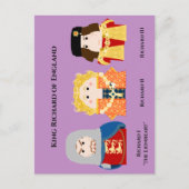 イギリスのリチャード王ポストカード シーズンポストカード (正面)