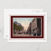 イギリスのリバプールのヴィンテージシーン ポストカード (正面/裏面)