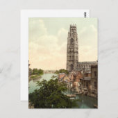 イギリスのリンカーンシャーにある聖ボトルフ教会 ポストカード (正面/裏面)