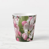 イギリスのリンゴの花の母の日 カフェラテマグ (正面)