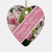 イギリスのリンゴの花の母の日 セラミックオーナメント (右)