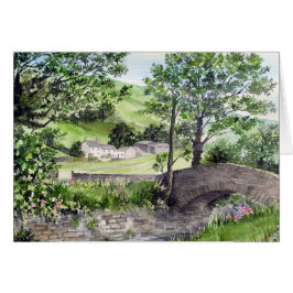 イギリスのレイク・ディストリクト、ティルミヤの近くの農家