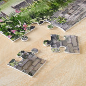 イギリスのレイク・ディストリクト、ティルミヤの近くの農家 ジグソーパズル (側面)