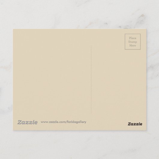 イギリスのレイク・ディストリクト、ティルミヤの近くの農家 ポストカード (裏面)