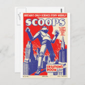 イギリスのロボット来ズだ! ポストカード (正面/裏面)