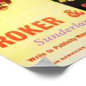 イギリスのローカーと海底回復ヴィンテージポスター ポスター (角)