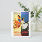 イギリスのローカーと海底回復ヴィンテージポスター ポストカード (スタンド正面)