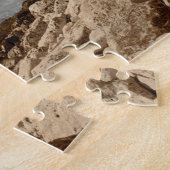 イギリスのワイト島、私の針 ジグソーパズル (側面)