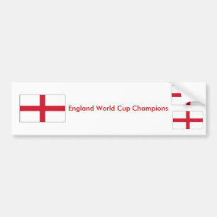 イギリスのワールドカップはバンパーステッカーに挑みます バンパーステッカー
