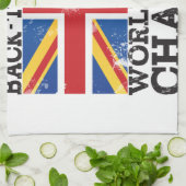 イギリスの世界大戦勝利 キッチンタオル (折り畳み)