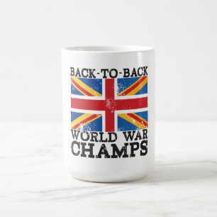 イギリスの世界大戦勝利 コーヒーマグカップ