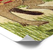 イギリスの中世の生活 – カンタベリーの巡礼者 ポスター (角)