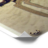 イギリスの中世の生活 – カンタベリーの巡礼者 ポスター (角)