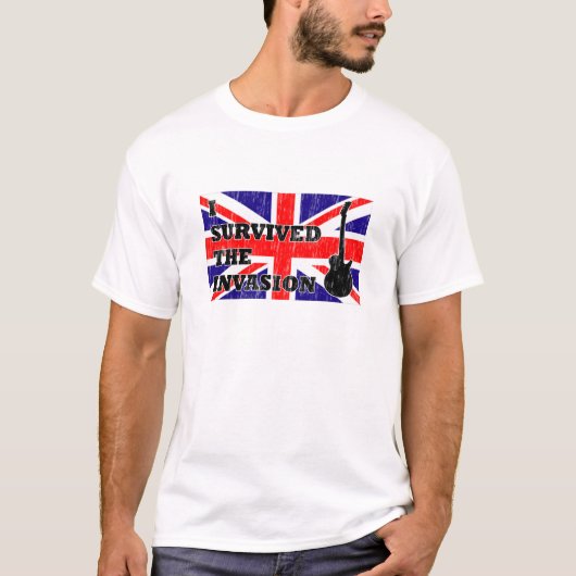 イギリスの侵入 Tシャツ (正面)