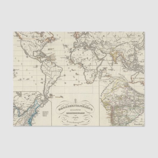 イギリスの全体 薄葉紙 (正面)