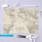 イギリスの全体 薄葉紙 (クラフト)