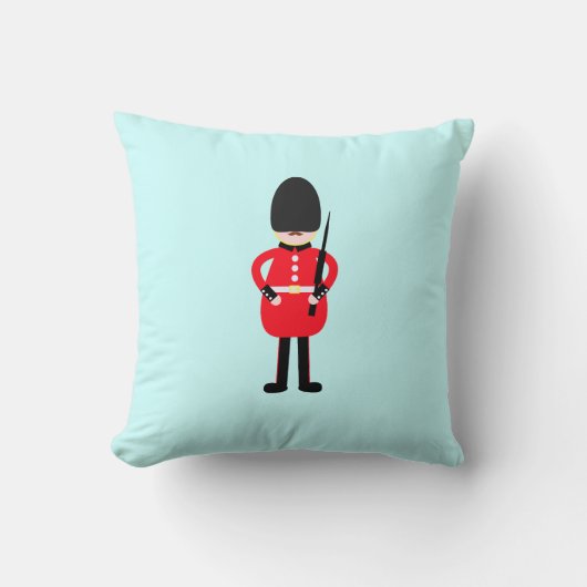 イギリスの兵士 クッション (正面)