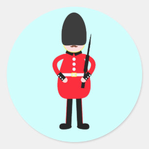 イギリスの兵士 ラウンドシール