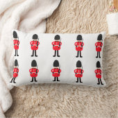 イギリスの兵士 ランバークッション (ブランケット)