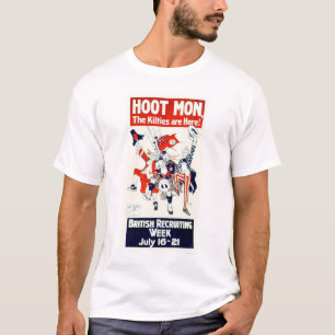 イギリスの募集週(US02117) Tシャツ