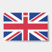 イギリスの国旗が付いた名札 バッジ (裏面)