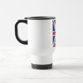 イギリスの国旗のKeep Calm and Carry On トラベルマグ (左)