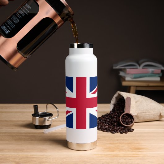 イギリスの国旗 ウォーターボトル (コーヒー)