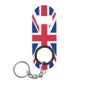 イギリスの国旗 キーホルダー栓抜き (正面)