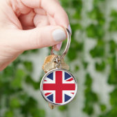 イギリスの国旗 キーホルダー (手)