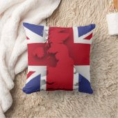 イギリスの国旗 クッション (ブランケット)
