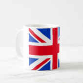 イギリスの国旗 コーヒーマグカップ (正面左)